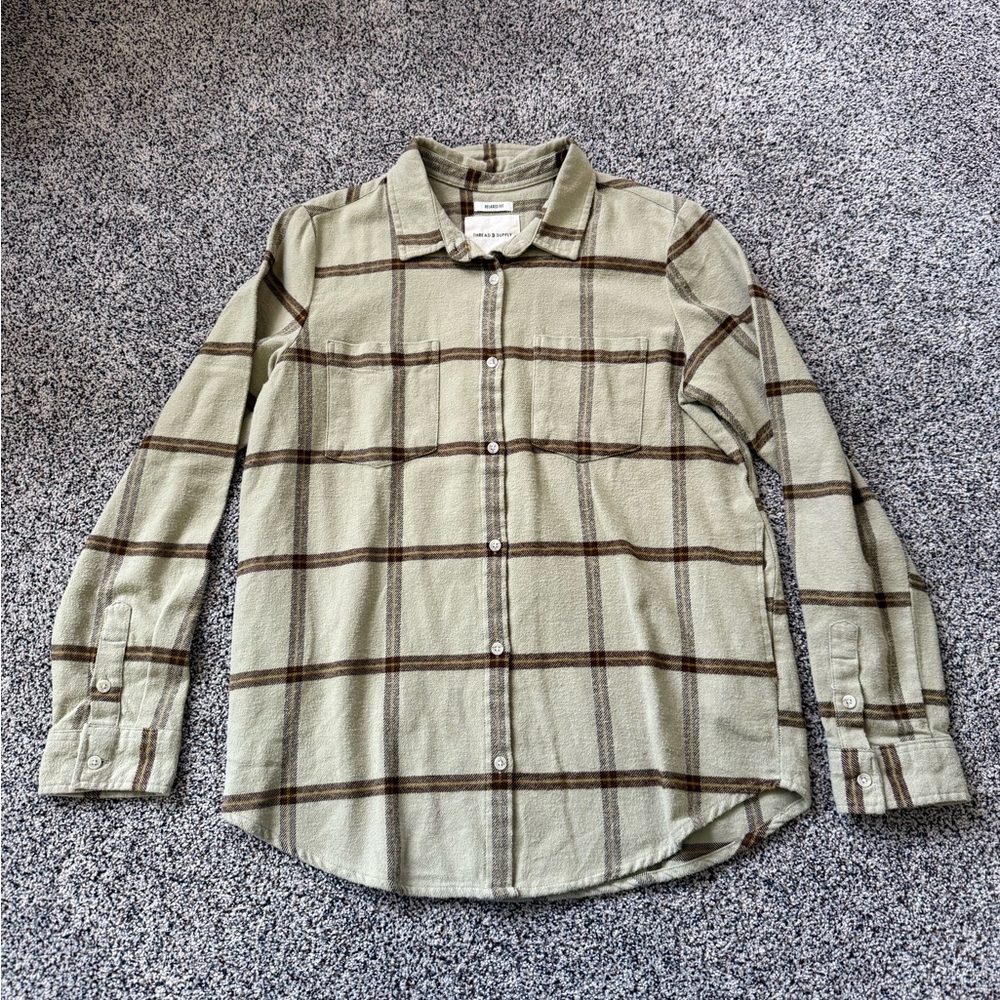 Plaid Shirt Jacket
